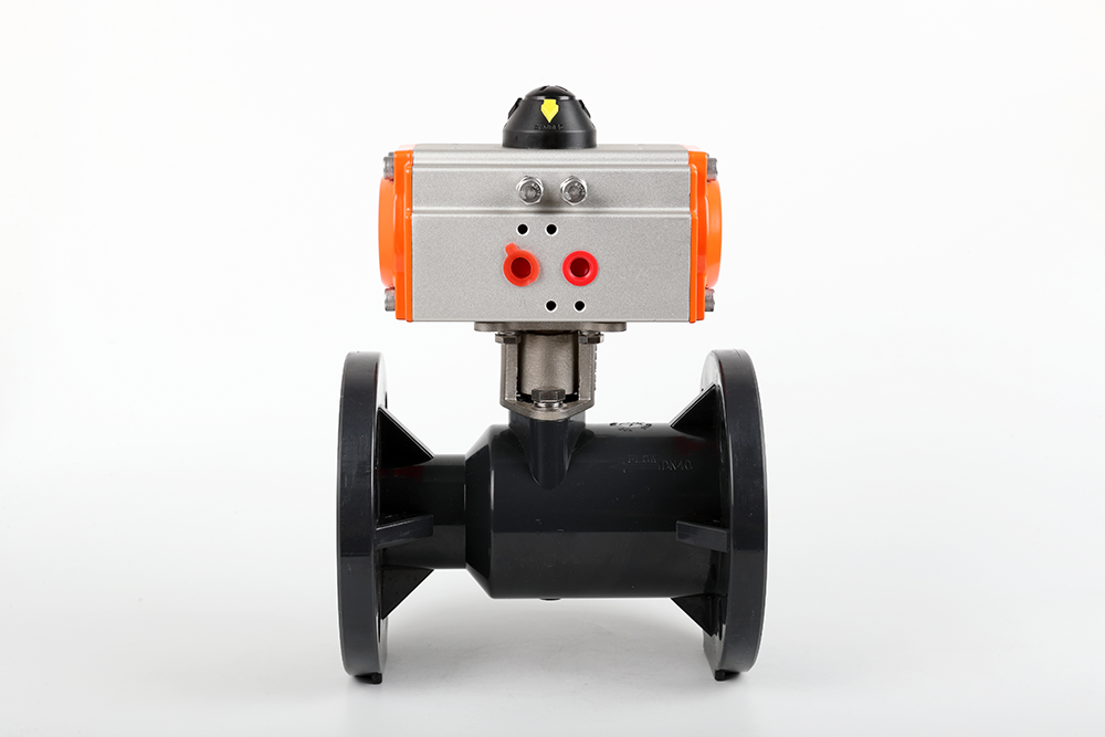 哈尔滨气动法兰一体球阀